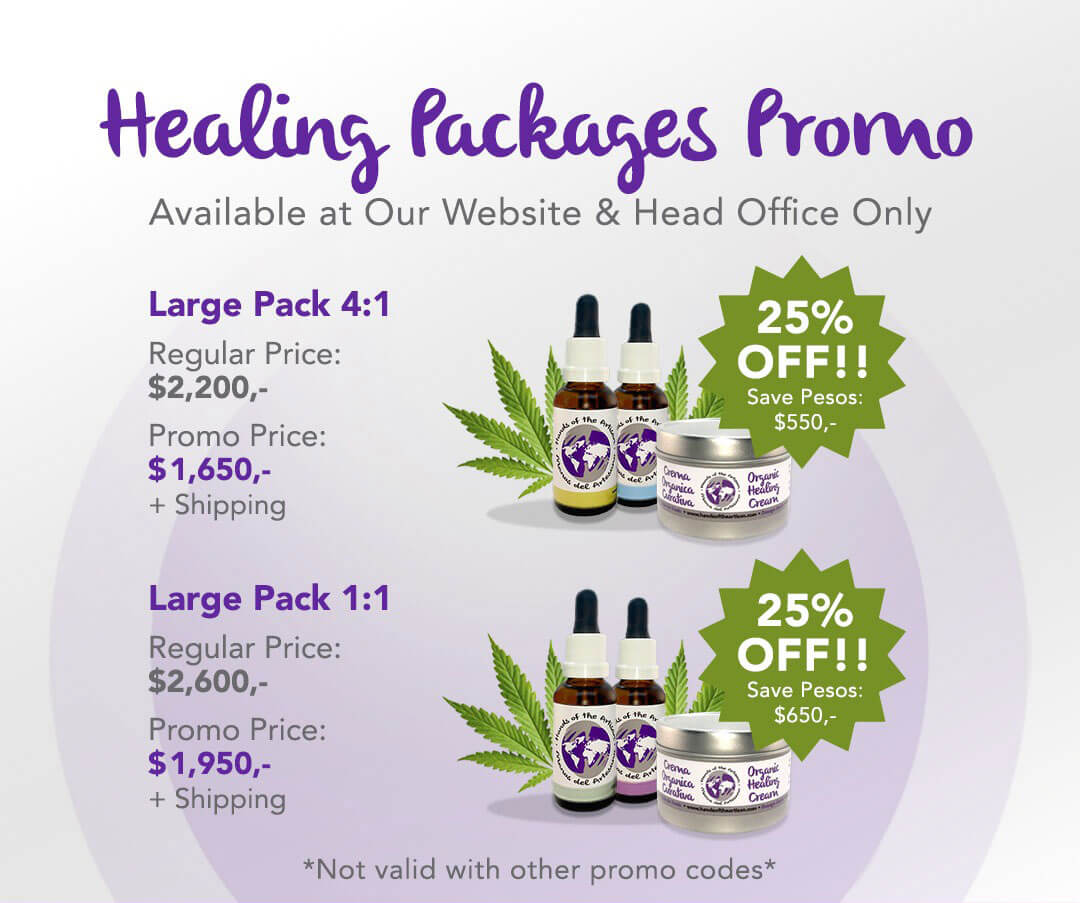 Healing Packages Promo